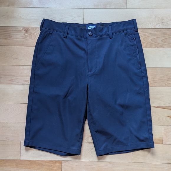 Lands' End Other - Lands' End Men's Navy Flat Front Shorts
